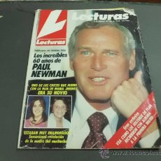 Coleccionismo de Revistas: REVISTA LECTURAS 1985 PORTADA PAUL NEWMAN 60 AÑOS