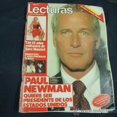 Coleccionismo de Revistas: REVISTA LECTURAS AÑO 1983 PORTADA PAUL NEWMAN SARA MONTIEL (4 PAG) SUPLEM ESPECIAL MODA PRIM-VERA