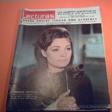 Coleccionismo de Revistas: REVISTA LECTURAS - Nº 755 - 7 OCTUBRE 1966 - CARMEN SEVILLA EN PORTADA