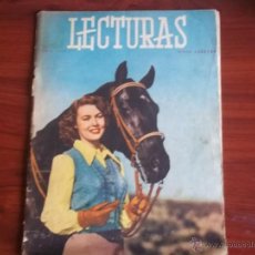 Coleccionismo de Revistas: LECTURAS - AÑO XXXIII - Nº 368 - JUNIO DE 1955. Lote 41528613