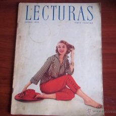 Coleccionismo de Revistas: LECTURAS - AÑO XXXIII - Nº 363 - ENERO DE 1955. Lote 41529014