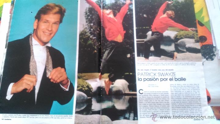 Coleccionismo de revistas: RECORTES DE PATRICK SWAYZE - Foto 1