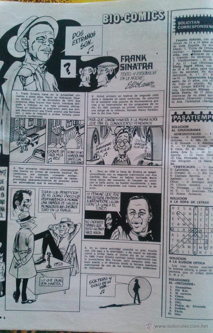 Coleccionismo de revistas: RECORTES FRANK SINATRA - Foto 1