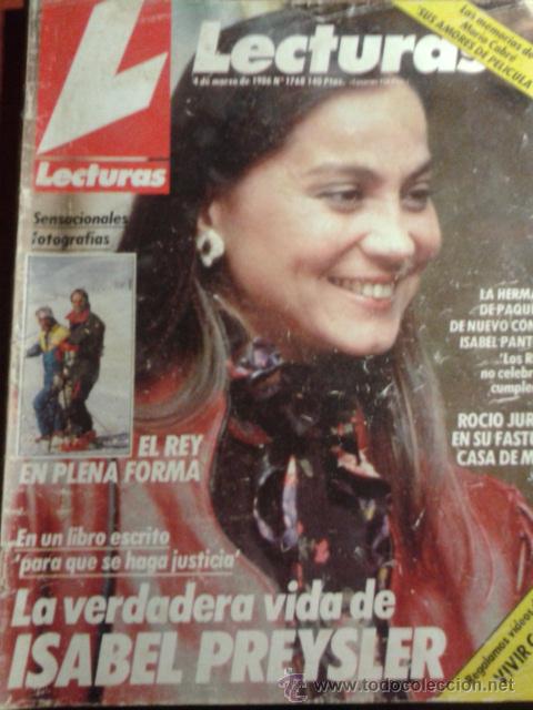 Coleccionismo de Revistas: REVISTA LECTURAS 1986. MECANO - ROCIO JURADO - SARA MONTIEL - ISABEL PREYSLER - Foto 1 - 44736576