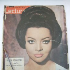 Coleccionismo de Revistas: REVISTA LECTURAS - 1963 - SARA MONTIEL - ANA MARIA DINAMARCA - PAOLA DE BELGICA - VER MAS