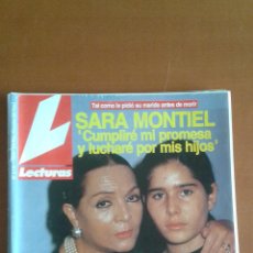 Coleccionismo de Revistas: LECTURAS Nº 2110 11/09/92*GRAN REP. SARA MONTIEL MUERTE ESPOSO*LADY DI Y CARLOS*JULIO IGLESIAS