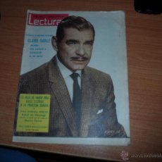 Coleccionismo de Revistas: LECTURAS Nº 488 1 DICIEMB 1960 CLARK GABLE , JAQUELINE KENNEDY, FARAH DIBA, SOFIA LOREN, GRACE KELLY. Lote 51956041