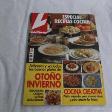 Coleccionismo de Revistas: LECTURAS DE COCINA Nº 16: COCINA OTOÑO-INVIERNO. COCINA CREATIVA. REPOSTERIA CASERA. PLATOS D FIESTA