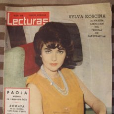 Coleccionismo de Revistas: REVISTA LECTURAS NUMERO 504 1 DE AGOSTO DE 1961 SYLVA KOSCINA Y MUCHO MAS 33 PAGINAS. Lote 57545765