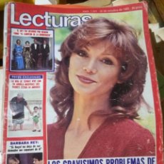 Coleccionismo de Revistas: LECTURAS OCTUBRE 1981. VICTORIA PRINCIPAL. TBO REGALO EN PAGINAS CENTRALES. Lote 76191618