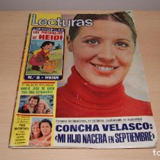 Coleccionismo de Revistas: REVISTA LECTURAS 21 DE MAYO DE 1976 CONCHA VELASCO. Lote 99811731