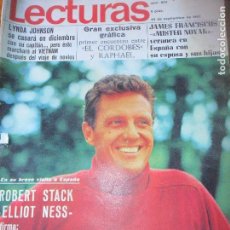Coleccionismo de Revistas: LECTURAS Nº 805 D 1967- ROBERT STACK- TOM JONES- SACHA DISTEL- RAPHAEL- Y+++. Lote 103301727