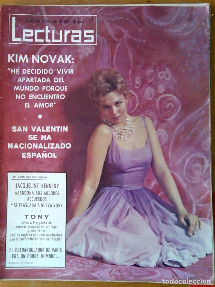 Coleccionismo de Revistas: Lecturas lote 10 revistas a&ntilde;os 60 n&ordm; 481-589-596-639-650-660-664-667-669-regalo 2233 de 1995