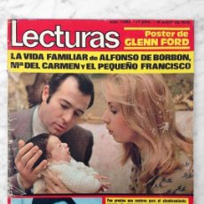Coleccionismo de Revistas: LECTURAS - 1973 - ALFONSO DE BORBÓN, PEDRO BERRUEZO, UN DOS TRES, BARBARA ANDERSON, CHARLES AZNAVOUR. Lote 83835564