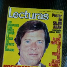 Coleccionismo de Revistas: LECTURAS Nº 1024 -DICIEMBRE DE 1971 (FALTA EL POSTER). Lote 129321143