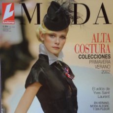 Coleccionismo de Revistas: LECTURAS, MODA ALTA COSTURA, COLECCIONES PRIMAVERA VERANO 2002
