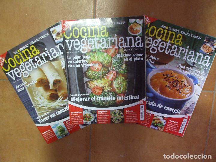 3 Revistas De Cocina Vegetariana Sana Y Natural Comprar Revista Lecturas En Todocoleccion 159724274