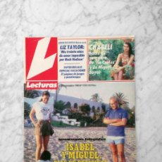Coleccionismo de Revistas: LECTURAS - 1985 - ISABEL PREYSLER Y MIGUEL BOYER, MIRTA MILLER, RANIERO, CHABELI, CARMEN SEVILLA. Lote 197539782