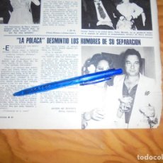 Coleccionismo de Revistas: RECORTE : LA POLACA DESMIENTE SEPARACION. LECTURAS, JULIO 1979 ()