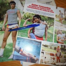 Coleccionismo de Revistas: RECORTE : JOHN TRAVOLTA SE PONE EN FORMA. LECTURAS, MARZO 1986 ()