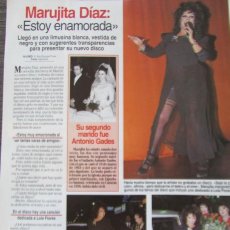 Coleccionismo de Revistas: RECORTE REVISTA LECTURAS Nº 2293 1996 MARUJITA DIAZ