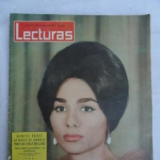 Coleccionismo de Revistas: REVISTA LECTURAS Nº 612 10-01-1964. AÑO XLIII. PORTADA FARAH DIBA.