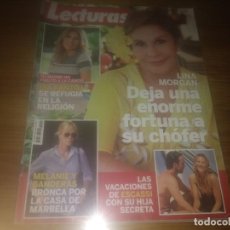 Coleccionismo de Revistas: REVISTA LECTURAS AÑO 2015 LINA MORGAN ESCASSI PANTOJA. Lote 183362030