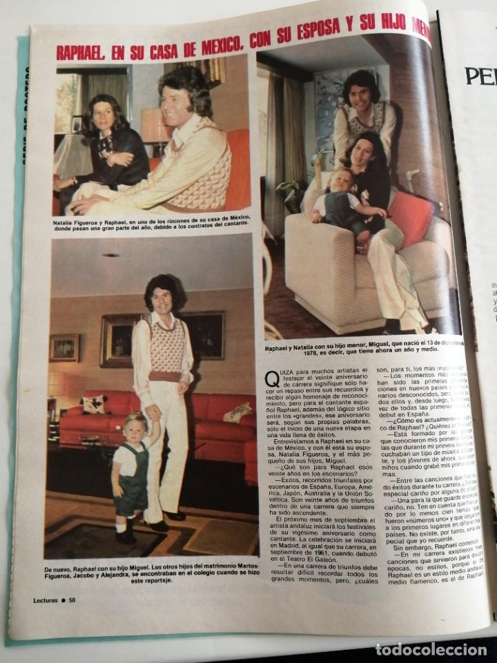Coleccionismo de revistas: Reportaje Raphael - Foto 1