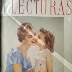 Coleccionismo de Revistas: LECTURAS Nº 374 DE 1955- JAMES DEAN- HELENA DE TROYA- INDIOS MUJETIRE- DANI CRAYNE- JEFF MORROW.... Lote 198817351