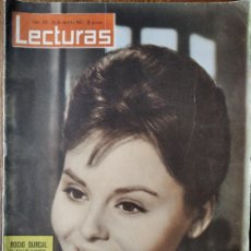 Coleccionismo de Revistas: LECTURAS Nº 575 DE 1963- ROCIO DURCAL- GREGORY PECK- HERMANOS RIGUAL- DUQUESA ALBA- GRACE MONACO...