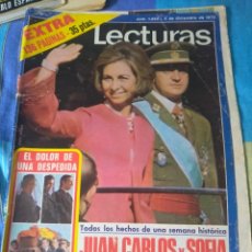 Coleccionismo de Revistas: REVISTA LECTURAS-NUMERO EXTRA-5 DIC 1975 (REYES DE ESPAÑA). Lote 204172473