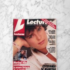 Coleccionismo de Revistas: LECTURAS - 1986 - ESTEFANIA, ANGELA CARRASCO, ISABEL PANTOJA, ALASKA, DON JOHNSON, LOLA FLORES