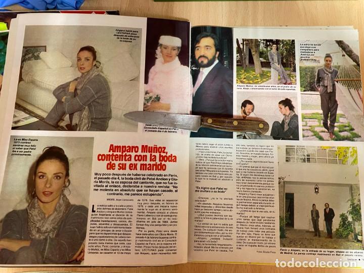 Coleccionismo de Revistas: RECORTE REVISTA LECTURAS Nº1662 / 1984 / AMPARO MUÑOZ - Foto 1 - 222081190