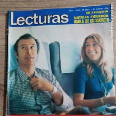 Coleccionismo de Revistas: LECTURAS 1.041 ALFONSO Y M. CARMEN .CAMILO SESTO.SARA MONTIEL.LA CHUNGA.POSTER DE J.MOREY.ETC.
