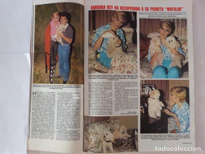 Coleccionismo de revistas: RECORTE CLIPPING DE BARBARA REY Y ANGEL CRISTO REVISTA LECTURAS Nº 1472 PAG. 40 Y 41 L31