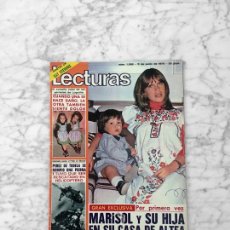 Colecionismo de Revistas: LECTURAS - 1976 - MARISOL, MARCO, PEREZ DE TUDELA, KARINA, PAUL NASCHY, CAT STEVENS, NADIUSKA. Lote 273924808