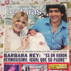 Coleccionismo de Revistas: REVISTA LECTURAS 1510 27 MARZO 1981 LOQUILLO BÀRBARA REY. Lote 281782208