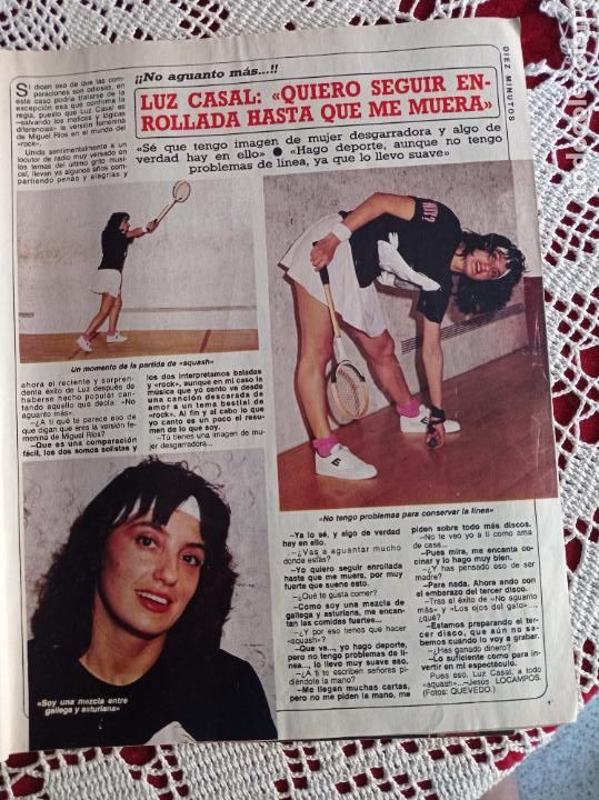 Coleccionismo de revistas: luz casal - Foto 1