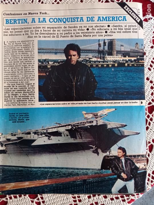 Coleccionismo de revistas: bertin osborne - Foto 1