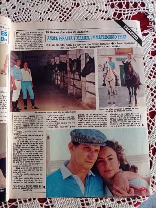 Coleccionismo de revistas: angel peralta - Foto 1
