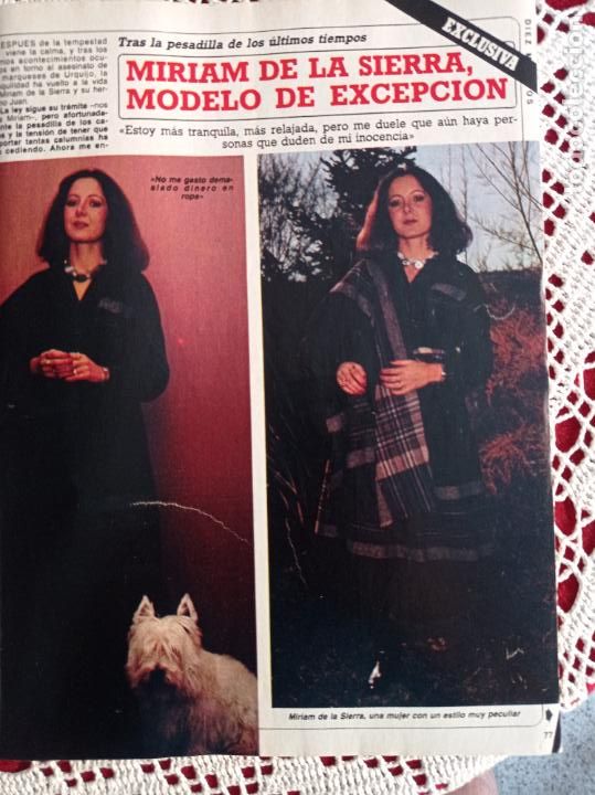 Coleccionismo de revistas: miriam de la sierra - Foto 2