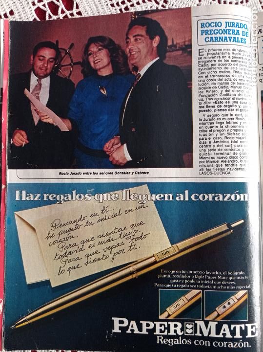 Coleccionismo de revistas: rocio jurado - Foto 1