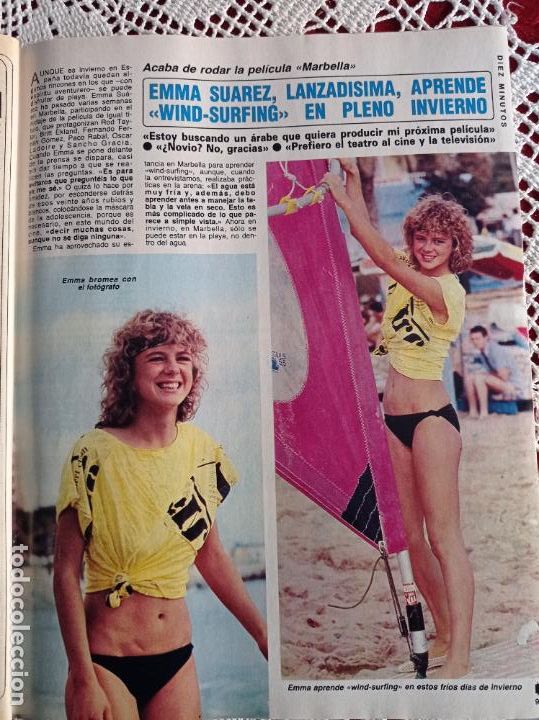 Coleccionismo de revistas: emma suarez - Foto 1