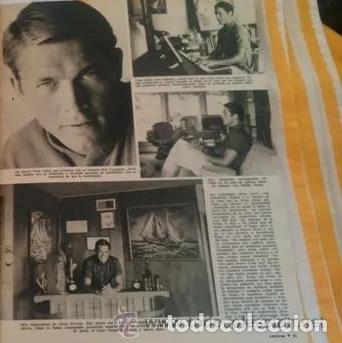 Coleccionismo de revistas: RECORTES chad everett - Foto 2