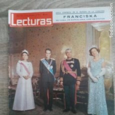 Coleccionismo de Revistas: LECTURAS REVISTA 1964. NUMERO 659 BALDUINO Y FABIOLA CON EL SHA DE PERSIA.FRANCISKA ETC.. Lote 302991983
