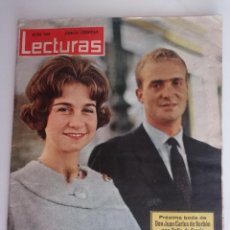 Coleccionismo de Revistas: REVISTA LECTURAS, Nº 508, PROXIMA BODA DE JUAN CARLOS DE BORBON Y SOFIA DE GRECIA, OCTUBRE 1961. Lote 350990374