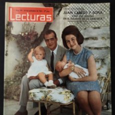 Coleccionismo de Revistas: LECTURAS ( AÑO 1965 -701 ) RINGO STARR ( THE BEATLES ) JUAN CARLOS Y SOFÍA / PAQUITA RICO. Lote 403264384