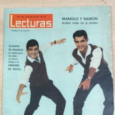 Coleccionismo de Revistas: REVISTA LECTURAS 1963 - N°588. Lote 370160716