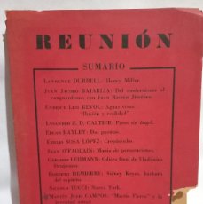 Coleccionismo de Revistas: ENRIQUE LUIS REVOL Y ALFREDO J. WEISS - REUNIÓN - 1950. Lote 370712231