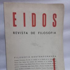 Coleccionismo de Revistas: DR. ALBERTO CATURELLI - EIDOS - PRIMER NÚMERO - 1969. Lote 370713296